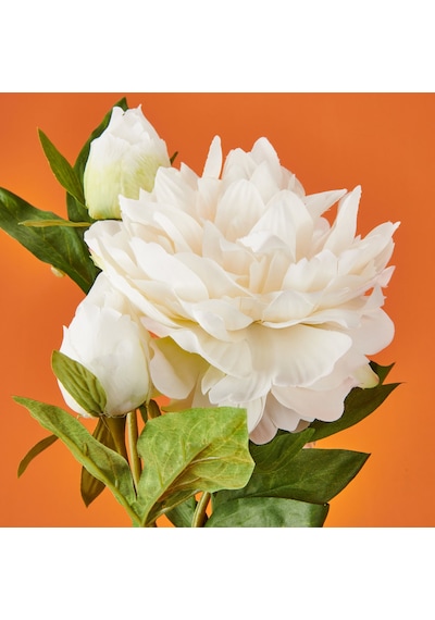 Herdekoraa Şakayık Yapay Çiçek - Beyaz - 65 Cm Renkli