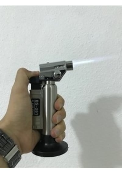 Torch Pürmüz Mavi Alev Çakmak Çok Renkli