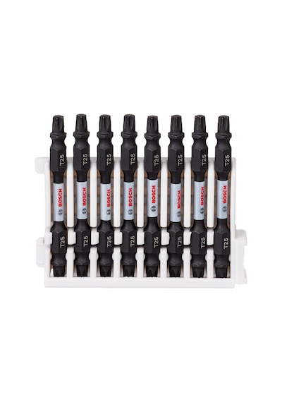 Bosch Impact Ctrl Çift Taraf 8'li T25 65mm Vidalama Ucu Paketi - 2608522340