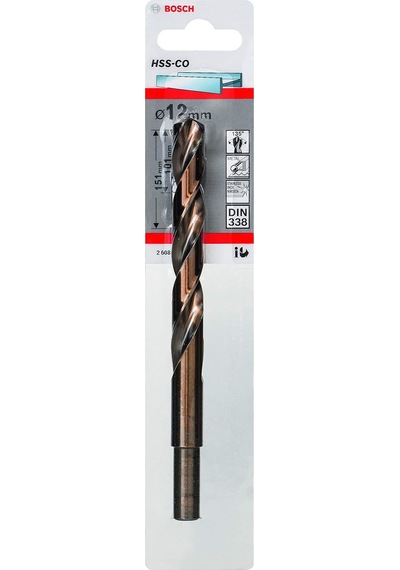 Professional Accessories Metal Matkap Hss-cobalt, 2608585869, 0 Watts, 0 Volts