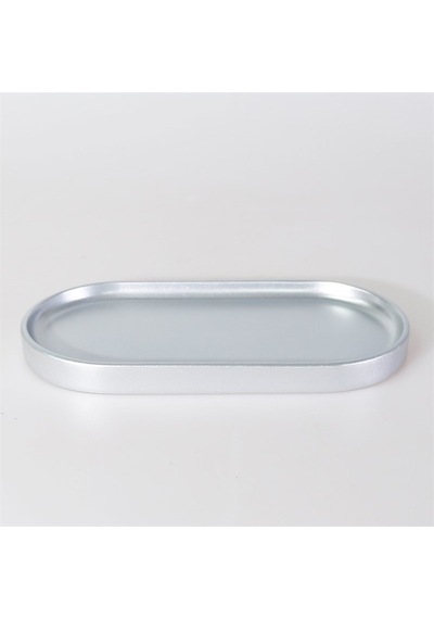 Victoria Oval Tepsi Küçük Gümüş