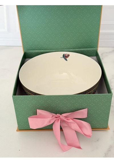 Porselen Salata Kasesi 20cm Life Pembe