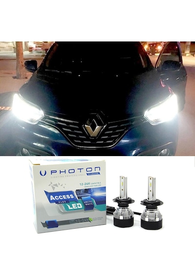 Renault Kadjar Led Xenon Sis Far Ampulü H8 Access Yeni Seri Beyaz