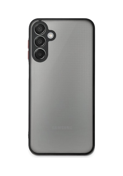 Samsung Uyumlu Galaxy M15 Uyumlu Kılıf Montreal Silikon Kapak - Siyah