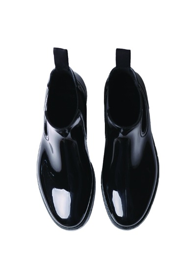 Negro Bot Yağmur Kadın Colorado-x Toni Pons Raın Boots In Glossy Rubber Siyah