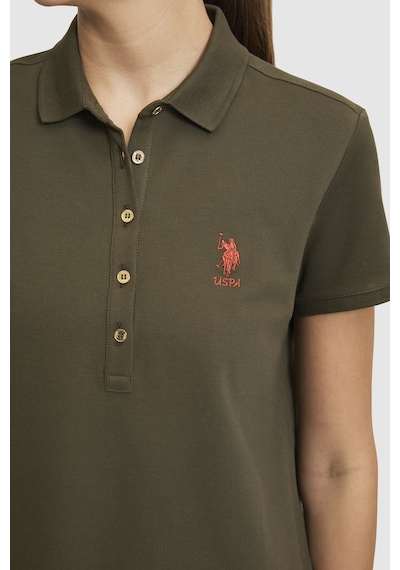 U.S. Polo Assn. U.s. Polo Assn. Kadın Koyu Haki Elbise Örme 50321841-vr111