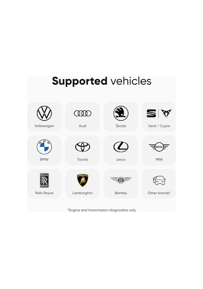 OBDeleven Arıza Tespit Cihazı - Profesyonel OBD2 Teşhis Tarama Cihazı Yeni Nesil Bluetoothlu OBD2 Teşhis Tarama Cihazı - with Bluetooth for Android and iOS iPhone
