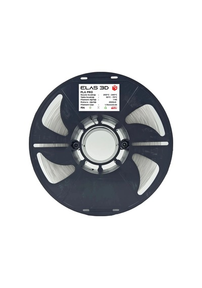 Elas 3d Şeffaf Pla Pro 1kg Filament
