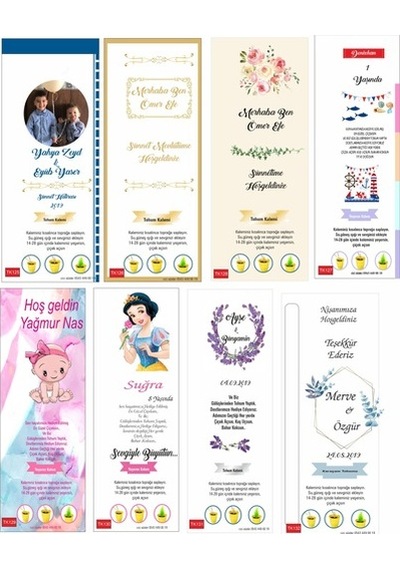 30 Adet Özel Tasarım Yeşeren Kalem+Süsleme / Düğün Bebek Hediyesi