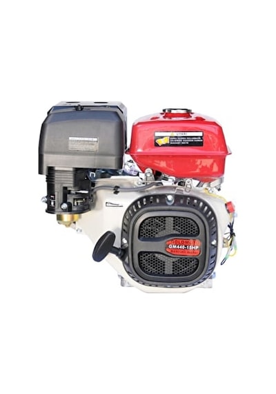 Goldmoto Gm440 Benzinli Motor 15 Hp İpli Krank Mili Kamalı