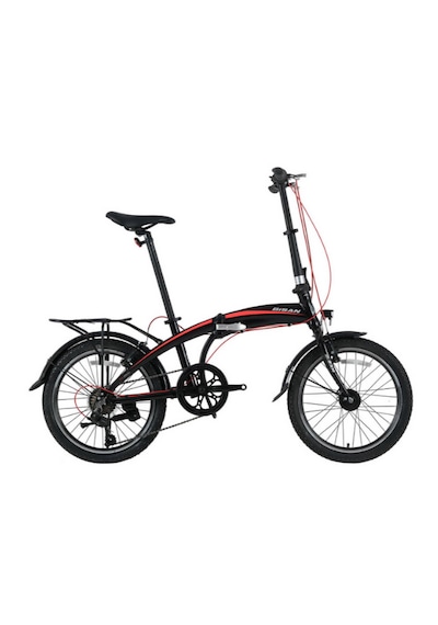 Bisan Fx 3500 Trn 32 Cm V Fren 20 Jant 7 Vites Mat Siyah Kırmızı Siyah - Kırmızı