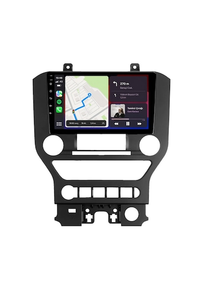 Ford Mustang 2015-2021 Android Multimedya Carplay Android Auto Navigasyon 8gb Ram 128gb Pro 9"
