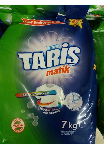 Tariş Matik Beyaz ve Renkliler İçin Toz Deterjan 7 KG