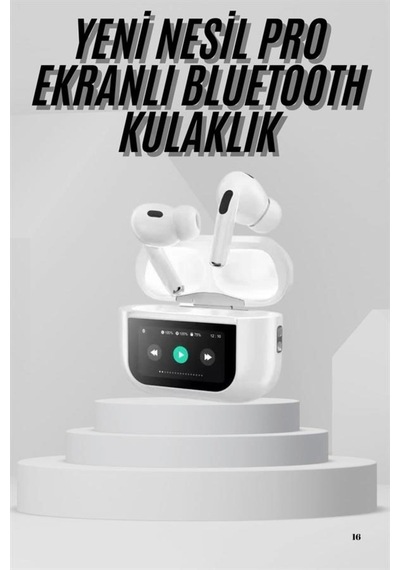 Dokunmatik Ekranlı Air Pro 2 Anc Kulaklık Kablosuz Çok Fonksiyonlu - Diğer