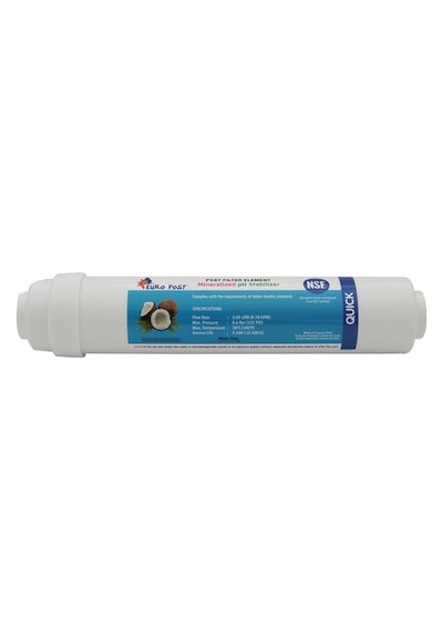 Euro Post Karbon Tatlandırıcı Filtre Açık-Kapalı Kasa Su Arıtma Cihazı ( 1100 Iodine )