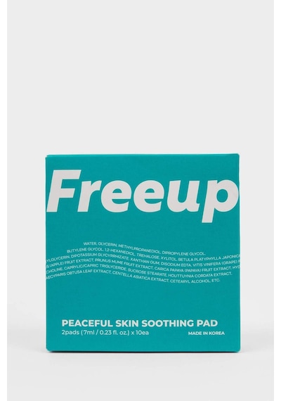 Defacto Free Up Peaceful Skin Soothing 10'lu Kit 7ml – Yatıştırıcı & Rahatlatıcı Tekli Cilt Pedleri F5682AXNS