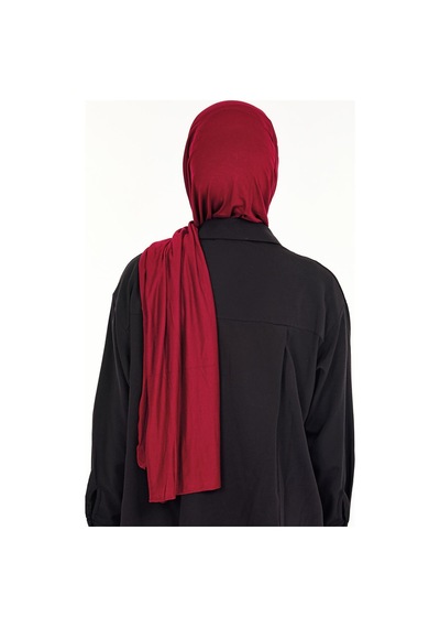 Sensu Tesettür Penye Şal Bordo