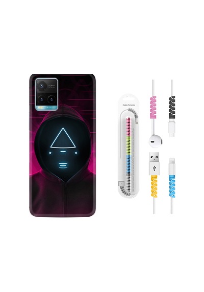 Vivo Y33S Kılıf Kablo Koruyuculu Game Boy 1816