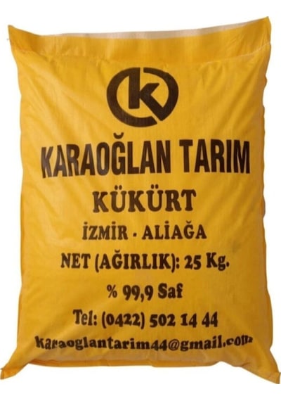 Akrep Yılan Domuz Kovucu Kükürt Ph Düşürücü Toz 25 Kg 1 Adet