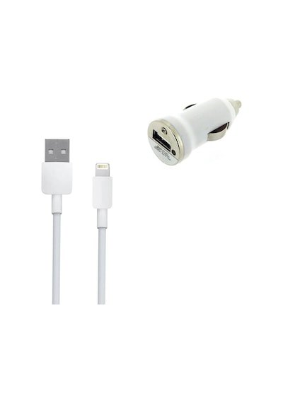 Telefon Araç Şarj Aleti Set Iphone 1A Powerway X-333