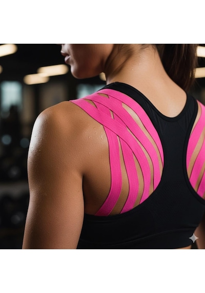 Pureza Sporcu Bandı Fitness & Antrenman İçin Esnek Destek 5cmx5mt Sporcu Bandı