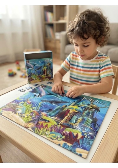"kayıp Şehir" Puzzle 150 Parça Eğlenceli Su Altı Dünyası