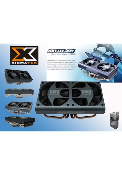 Xigmatek Vd964 Battle Axe Ekran Kartı Fanı