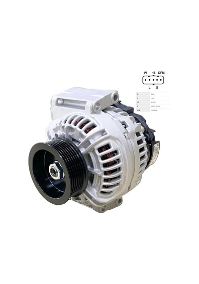 Bosch 24v Alternatör Dinamo 80a W-l-15-s-dfm Daf Cf85/xf105 Euro5