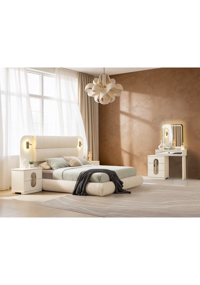 Atlas Mdf Bazalı Karyola Ve Başlık Atlas Mdf Bazalı Karyola Ve Başlık