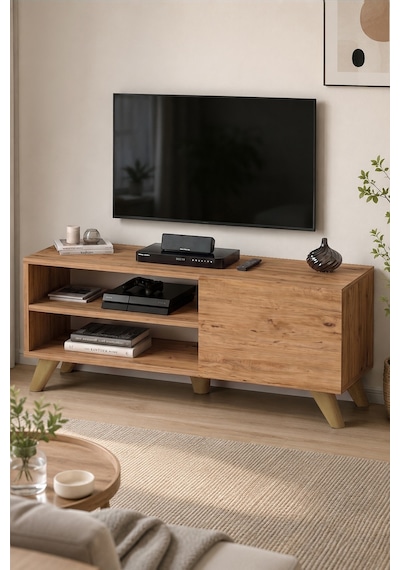 Tv Sehpası Kapaklı Tv Sehpası Raflı Tv Ünitesi Televizyon Sehpası 100 X 35 Cm Malta Çam Çam Tv Sehpası Kapaklı Tv Sehpası Raflı Tv Ünitesi Televizyon Sehpası 100 X 35 Cm Malta Çam Çam