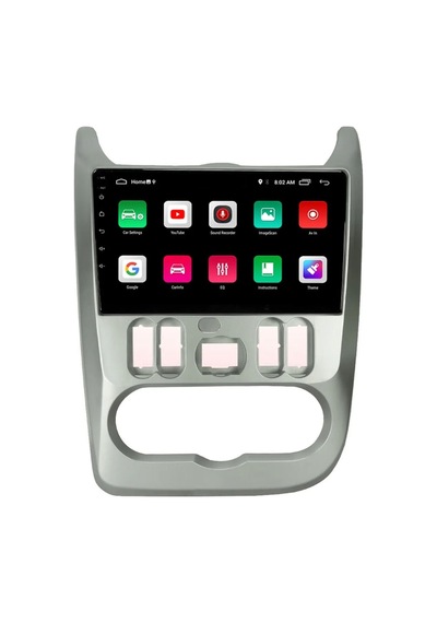 Exvol Dacia Logan Android Multimedya 4gb/64gb Carplay 9 İnc Hd Ips Ekran Kamera Hediyeli 9"