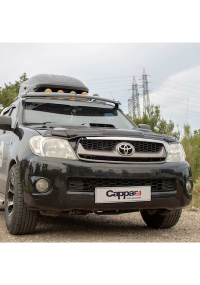 Toyota Uyumlu Hilux Ön Kaput Koruyucu Rüzgarlığı 2006-2012 Yılı Ve Aras