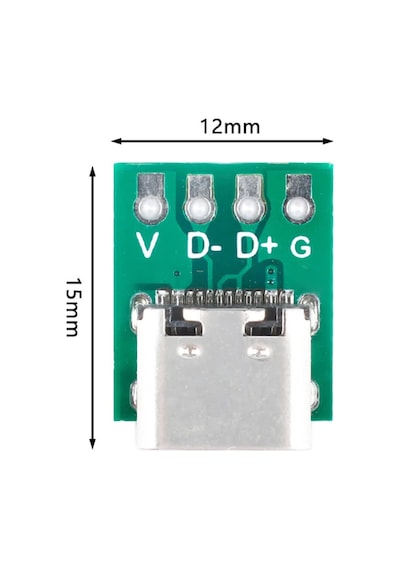 Usb Type C To Dip Pcb