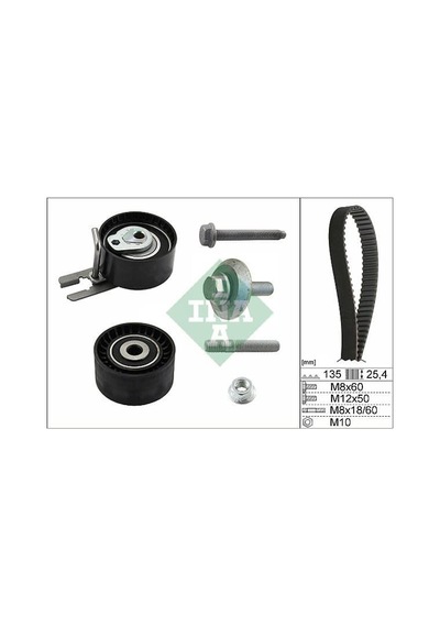 INA 530036910 Triger Eksantrik Gergi Seti C3 02-
