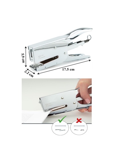 Pens Zımba Makinesi 24/6 Ve 2 Adet Zımba Teli Norex Pens Tipi Çelik Büyük Zımba Makinası 30 35 Sayfa Ofis Büro Okul
