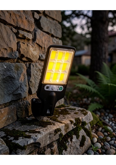 Sensörlü Solar Sokak Lambası Uczzzstl616-5 Beyaz