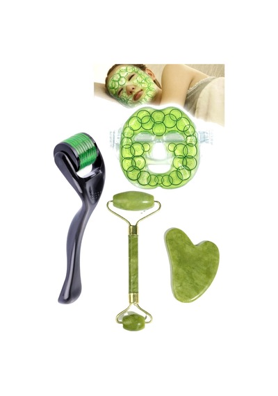 4 Parça Yüz Yumuşatıcı Yaşlanma Karşıtı Kaliteli Yüz Bakım Seti Spa Etkili Çeyizlik Seti Unisex Pro Karışık
