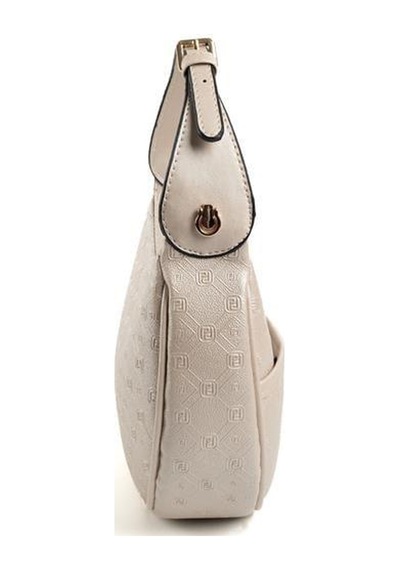 Silver Polo Sp1194 Kadın Omuz Çantası Logolu Bej-s.bej