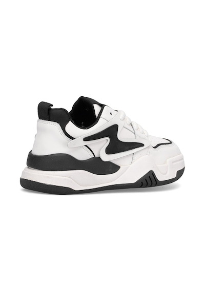 Lufian 121230051 Maya 25k Kadın Hakiki Deri Klasik Sneaker Siyah Siyah