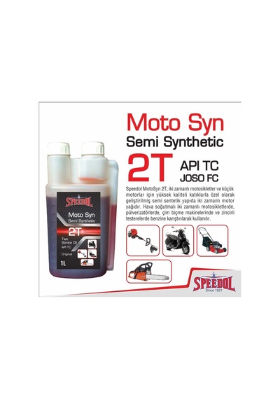2 Zamanlı Motor Yağı 2T Speedol 1Lt