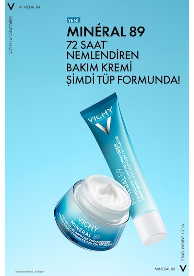 Vichy Mineral 89 72 Saat Nemlendiren Hafif Yapılı Yüz Bakım Kremi 40 Ml