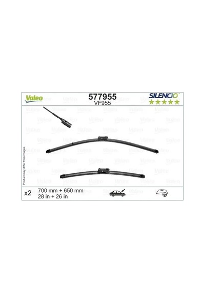 Valeo 577955 On Silecek Seti 7c2998002 7c2998002a