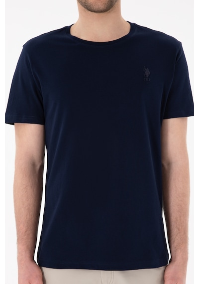 U.S. Polo Assn. Erkek Regular Fit Bisiklet Yaka Lacivert Basic Tişört 50305924-VR033 U.S. Polo Assn. Erkek Regular Fit Bisiklet Yaka Lacivert Basic Tişört 50305924-VR033