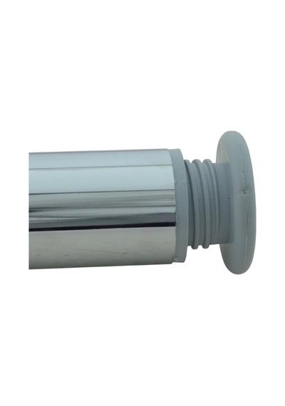 Ludıa Metal Ayarlanabilir 2 Adet Mobilya Ayağı Metal Tablalı 20cm Altın - Beyaz