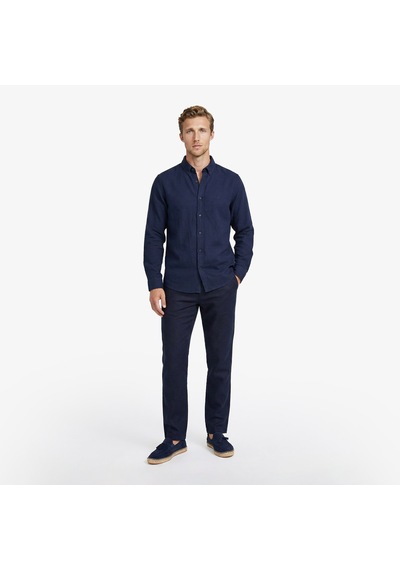 Nautica Erkek Lacivert Regular Fit Gömlekdüzw65453t