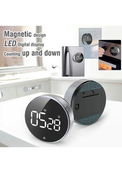 Plentiful Smarttime Akıllı Mıknatıslı Led Li Dijital Zamanlayıcı & Kronometre