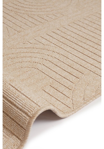 Seyran Loopy 623 Bej Halı Ince Mutfak Kilim Salon Kesme Halı Yolluk Bej