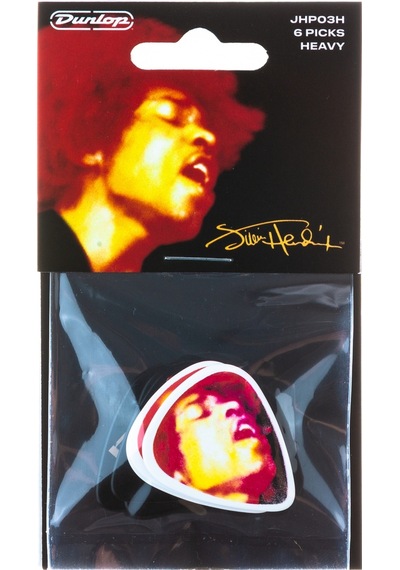 Jim Dunlop Jhp03h Hendrix Electric Ladyland 6lı Pena
