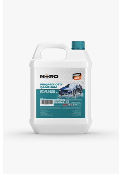Nord Fırçasız Oto Şampuanı 5 L
