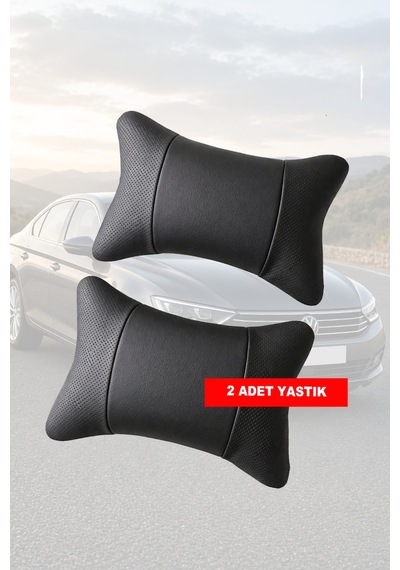 Volkswagen New Beetle Uyumlu Koltuk Yastığı Siyah Renk Bagaj Çantası Lüks Model